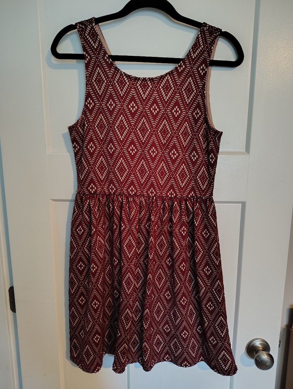 Everly Sevi Diamond Lace Tank Dress